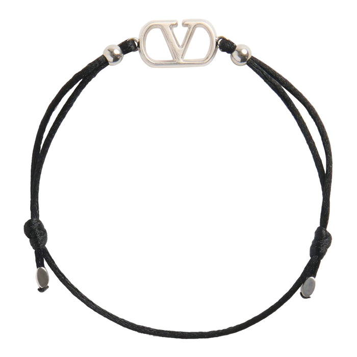 Valentino Garavani Bijoux Black Cotton Metal