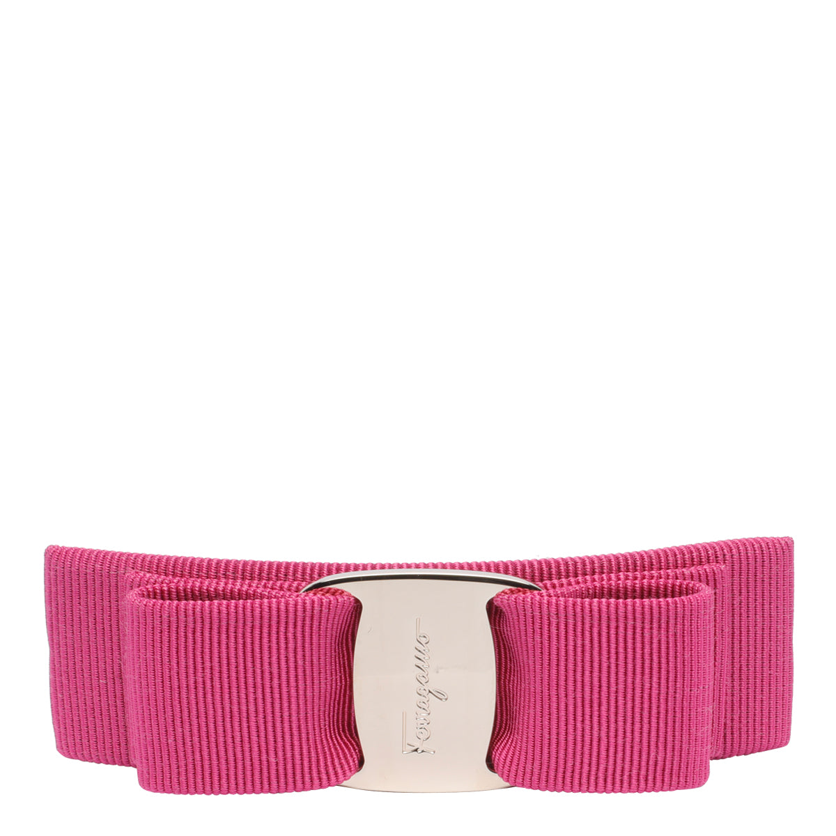 Ferragamo Accessories Fuchsia Fabric Brass