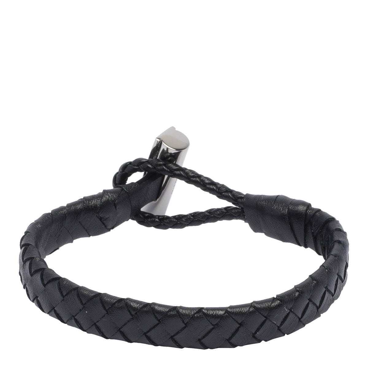 Ferragamo Bijoux Black Calf Leather Brass