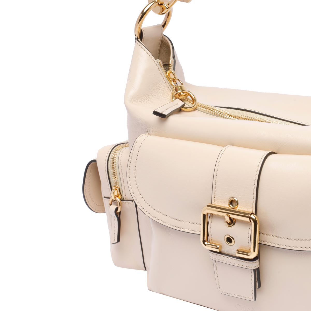 Chloè Bags Beige Calf Leather
