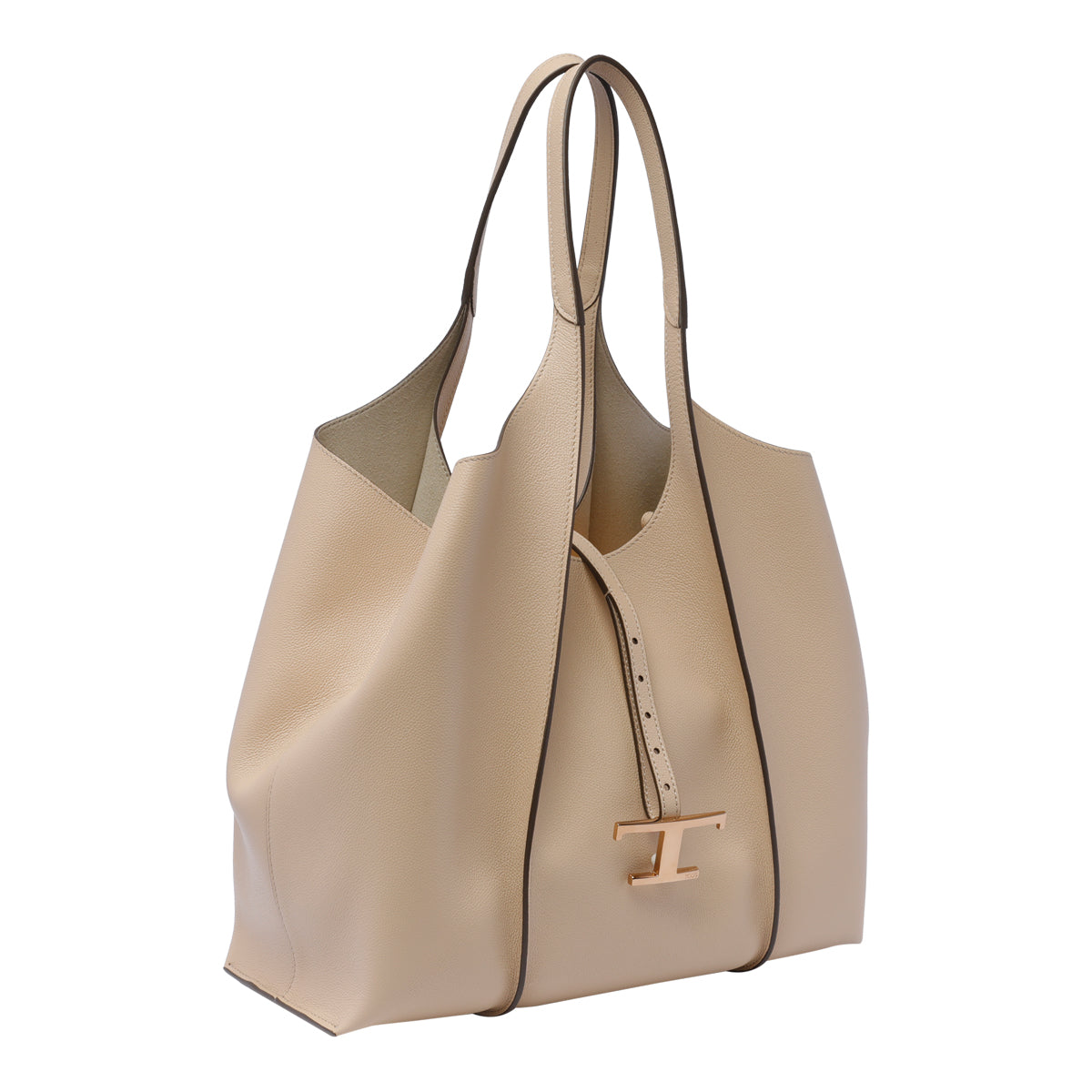 Tods Bags Beige Calf Leather