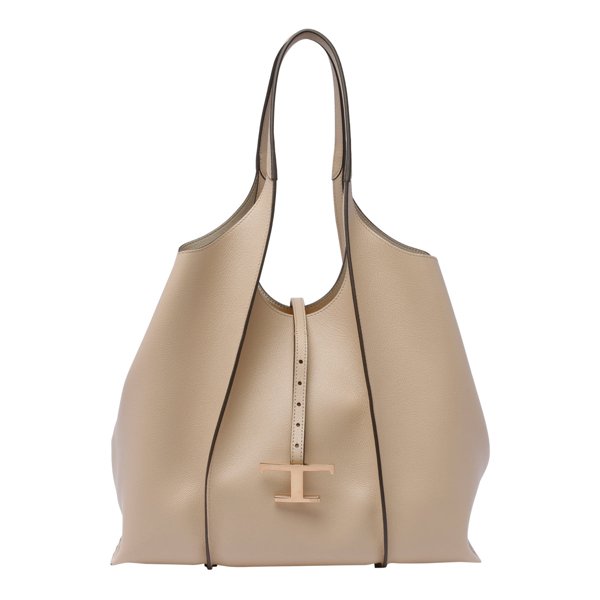 Tods Bags Beige Calf Leather