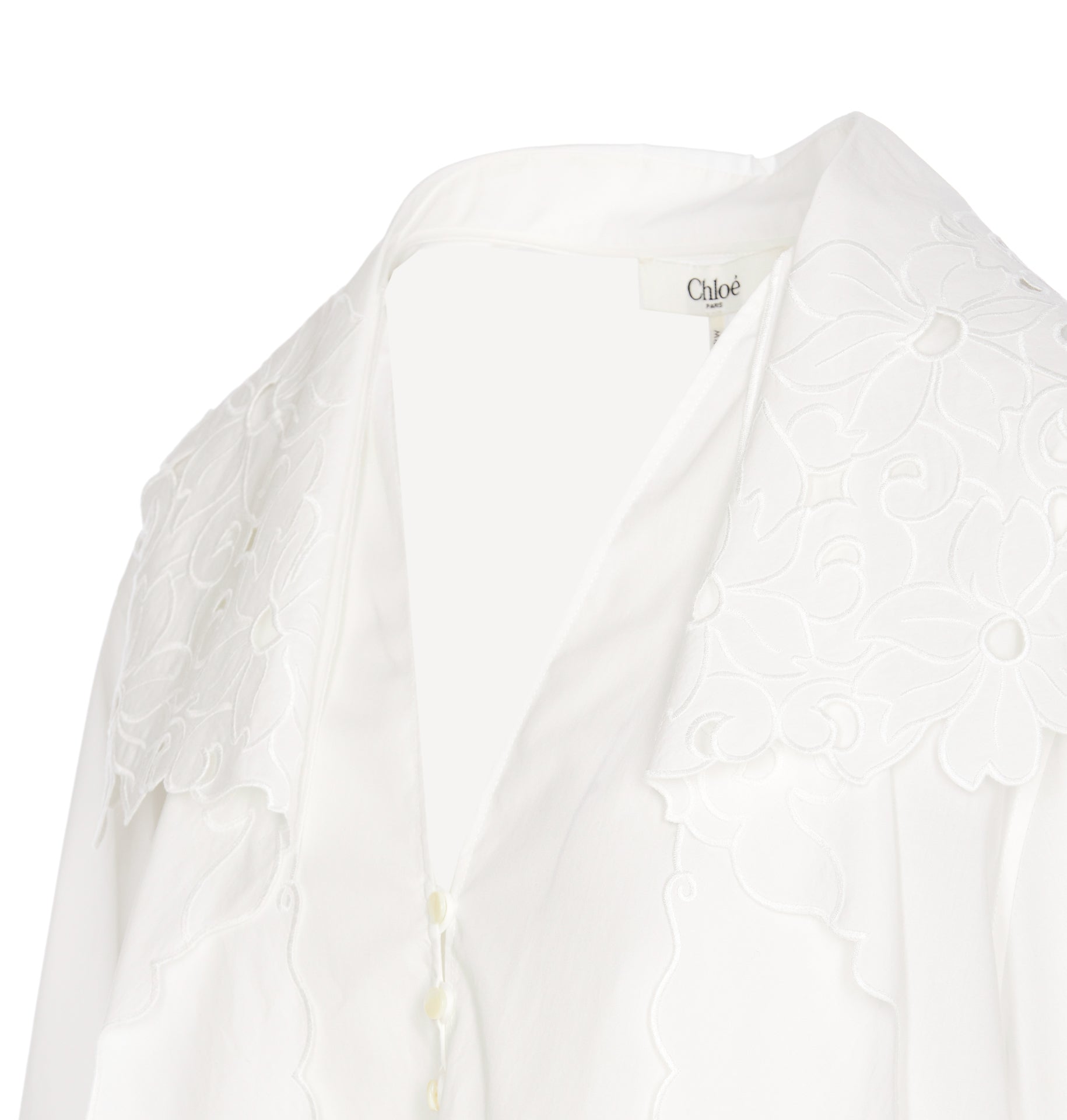 Chloè Shirts White Cotton