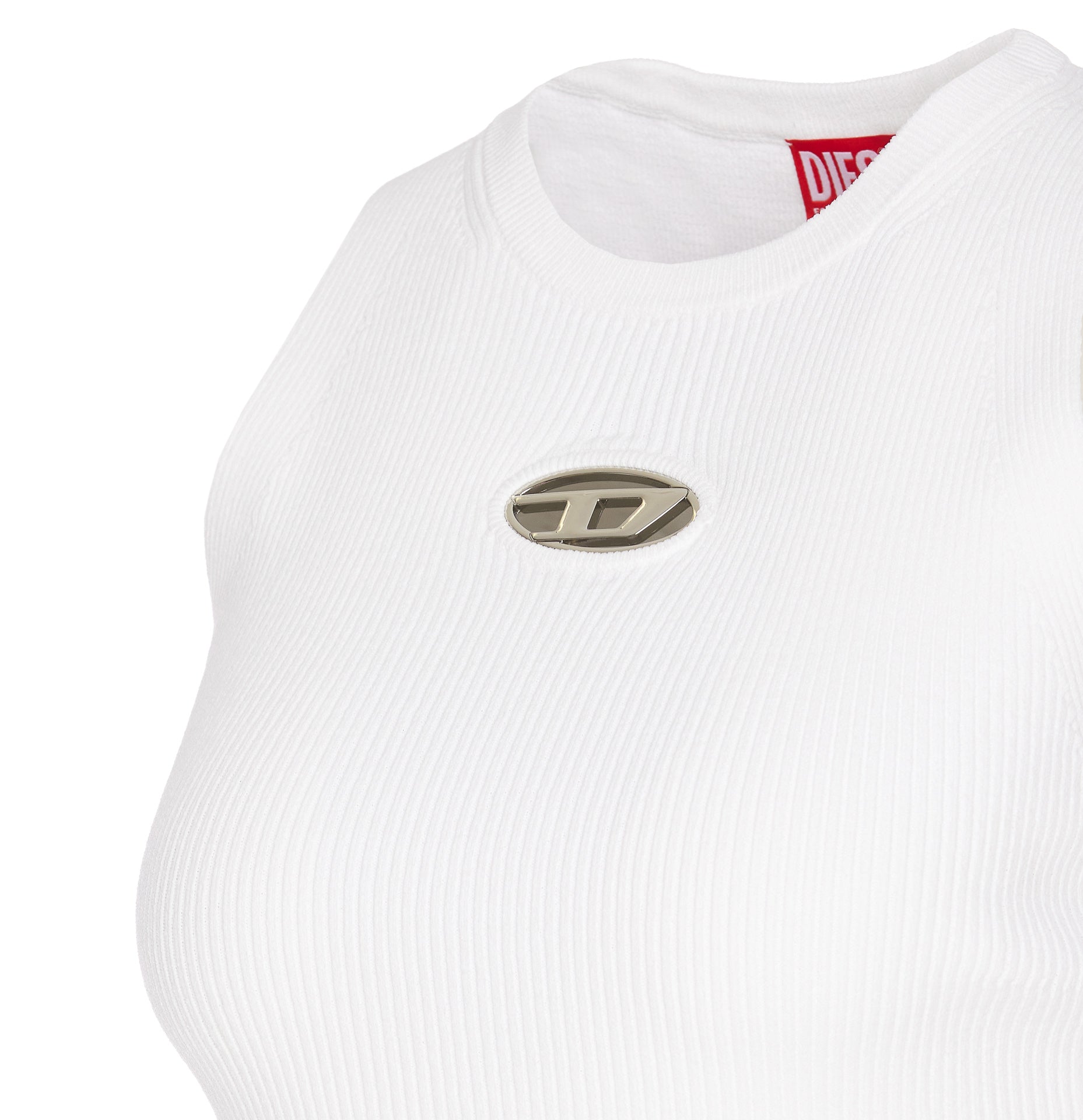 Diesel Top White Rayon