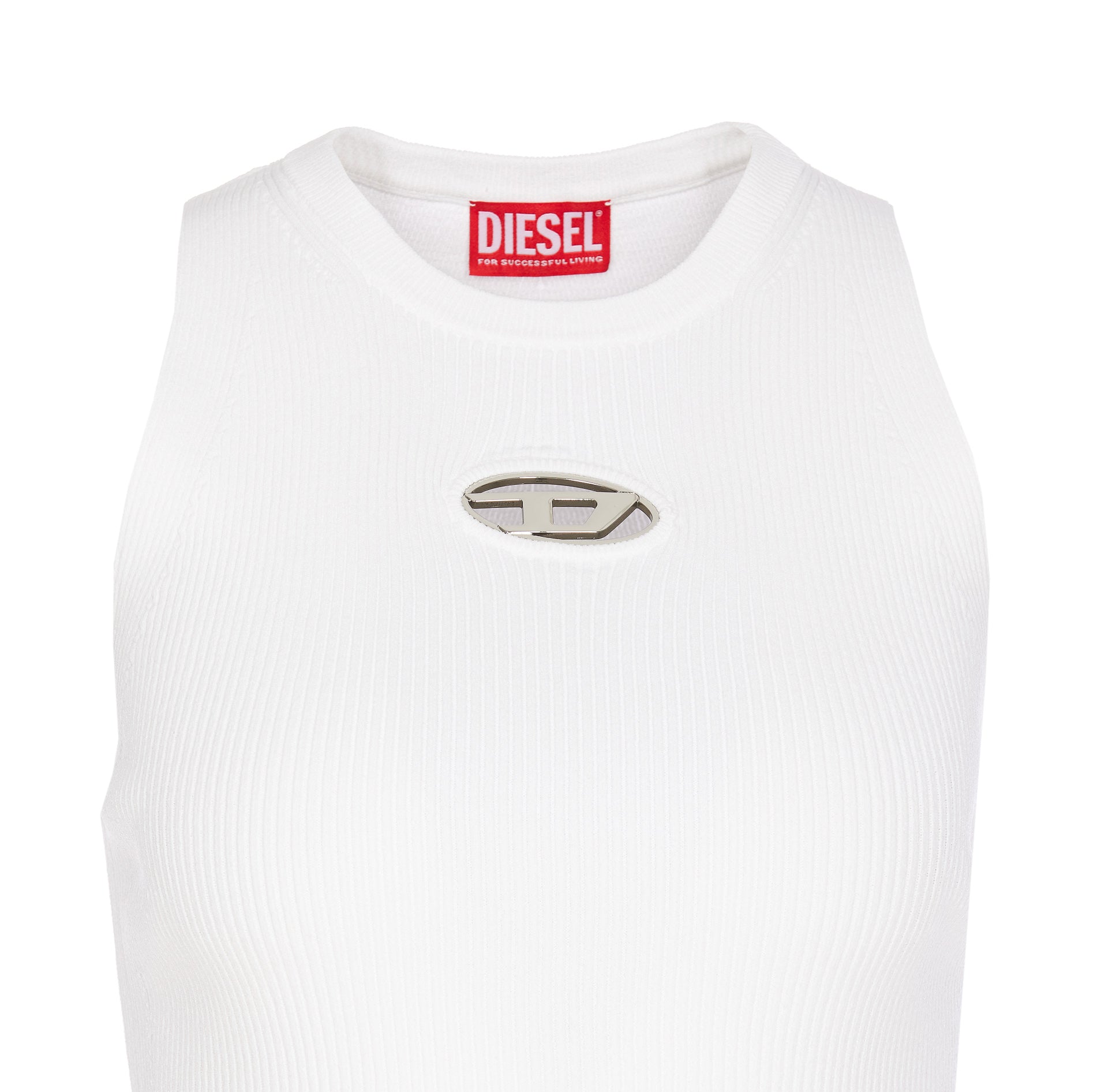 Diesel Top White Rayon