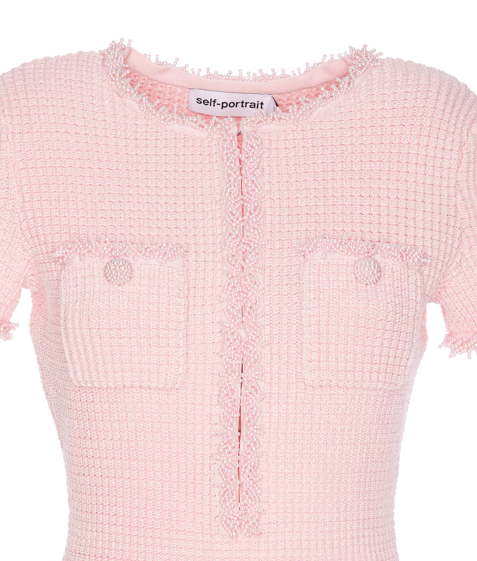 Self Portrait Dresses Pink Polyester