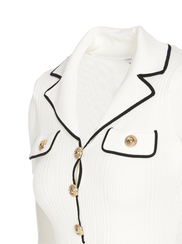 Self Portrait Dresses White Viscose