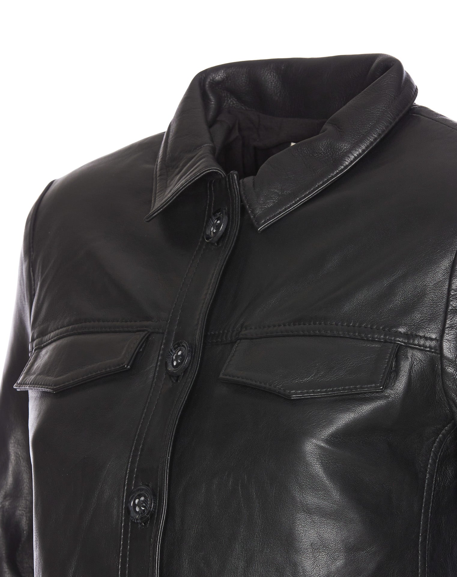 Zadig & Voltaire Jackets Black Lamb Leather