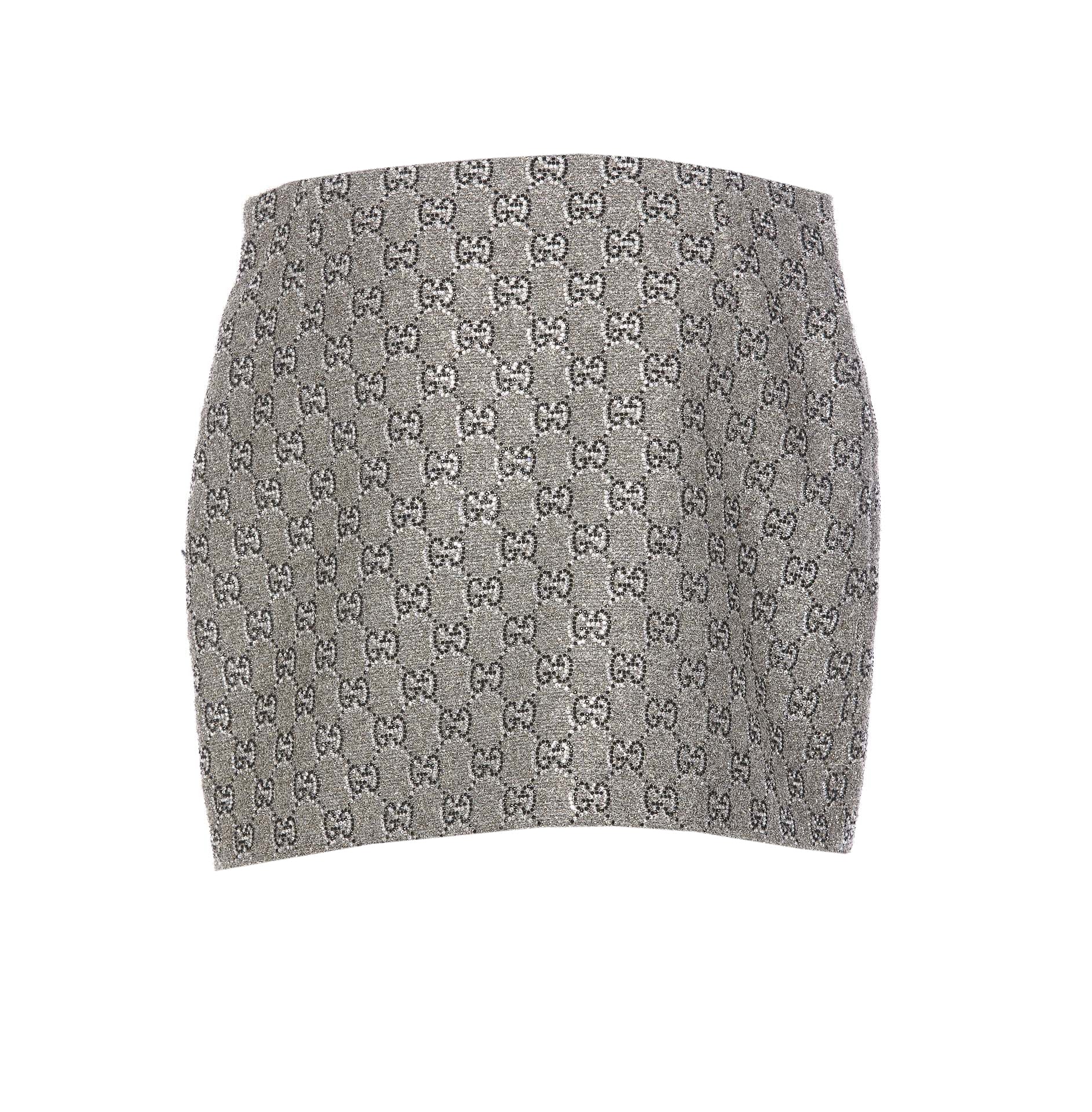 Gucci Skirts Grey Viscose