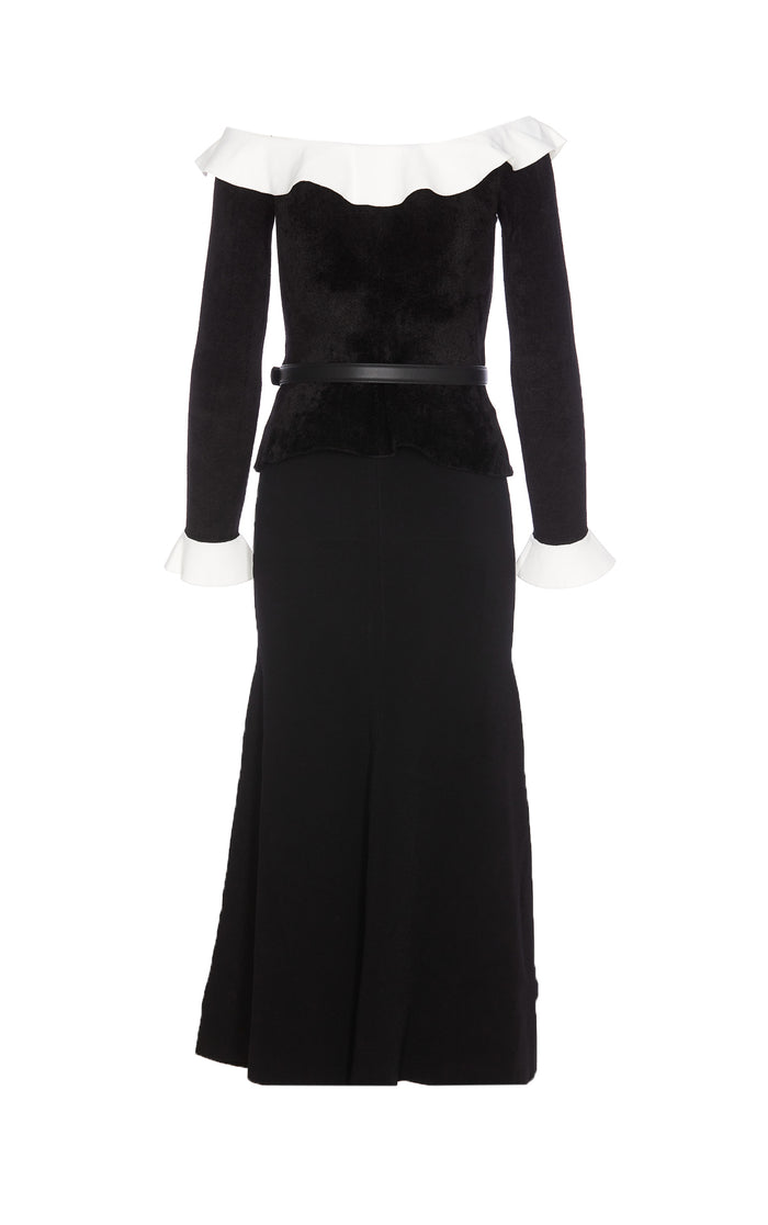 Self Portrait Dresses Black Viscose