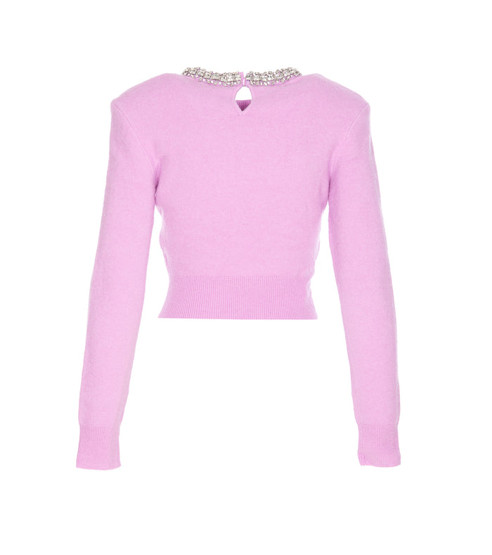 Self Portrait Top Pink Viscose