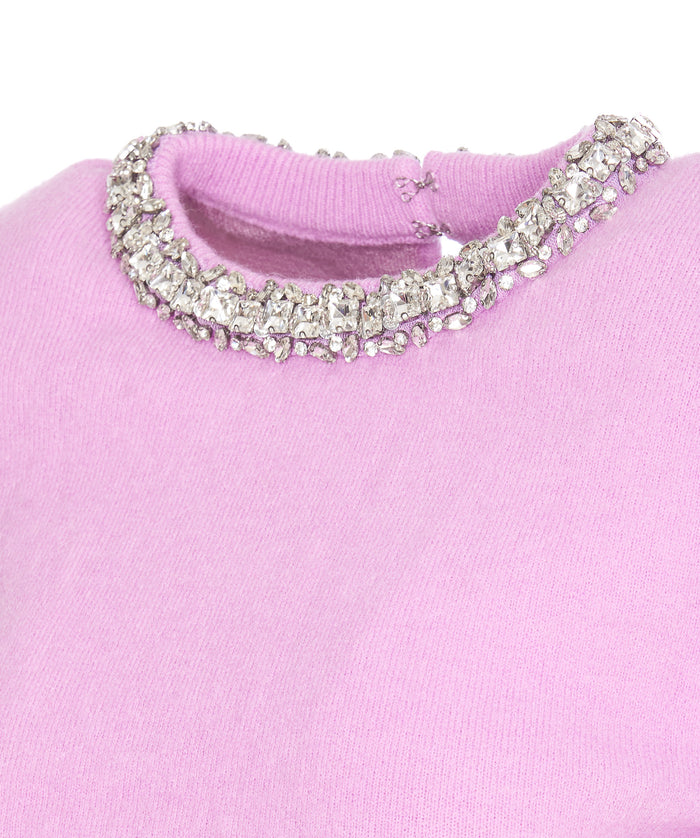 Self Portrait Top Pink Viscose