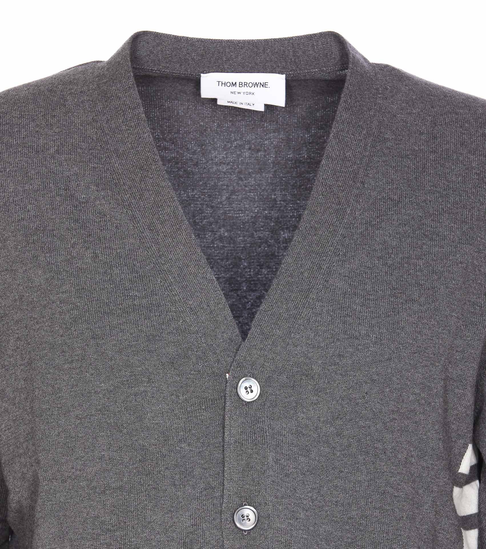 Thom Browne Sweaters Grey Cotton