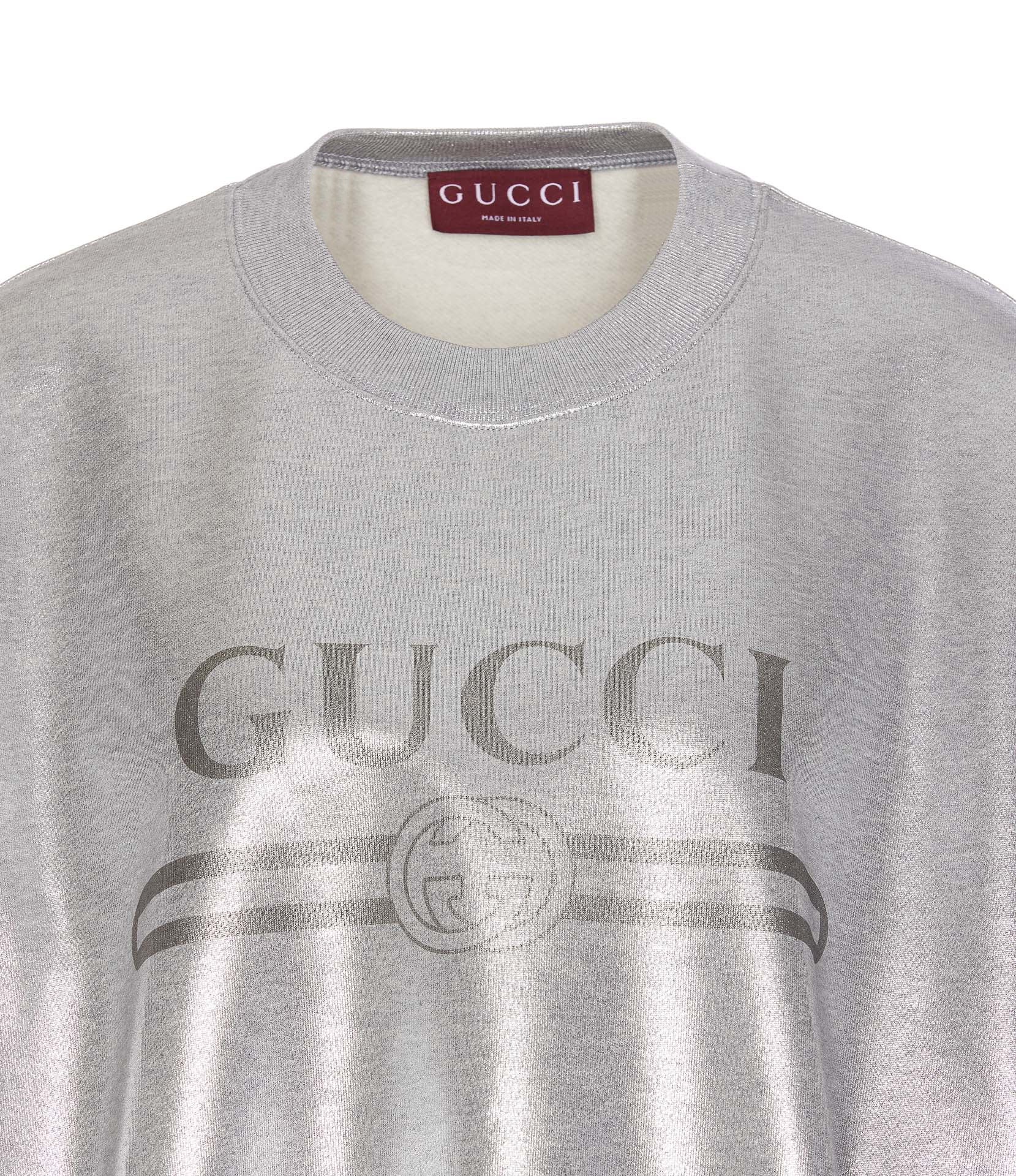 Gucci Sweaters Silver Cotton