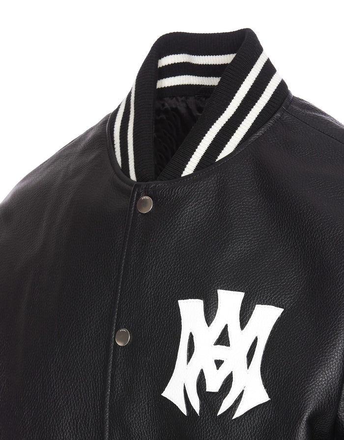 Amiri Jackets Black Leather