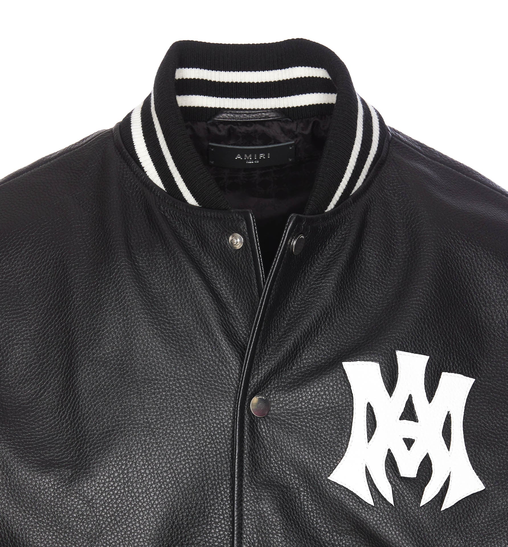 Amiri Jackets Black Leather