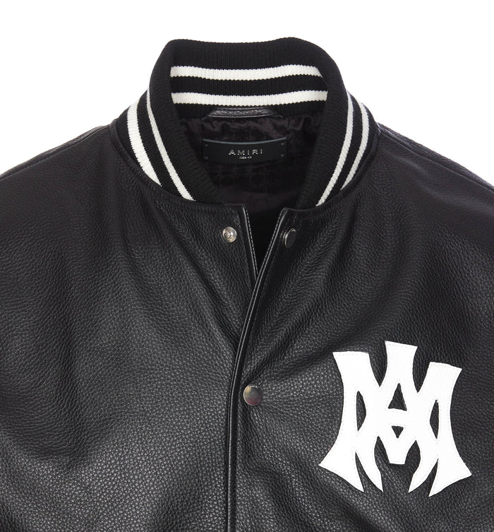 Amiri Jackets Black Leather