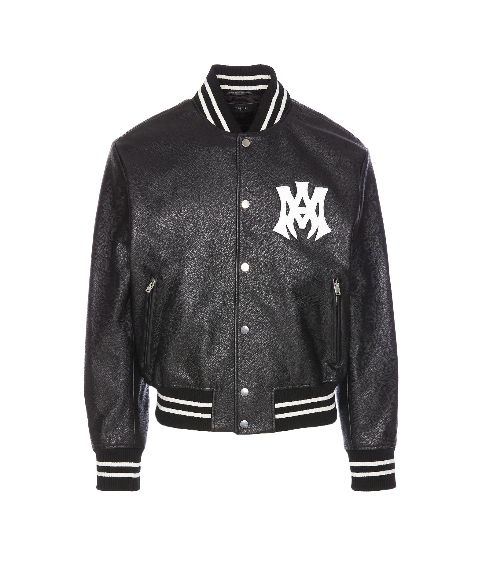 Amiri Jackets Black Leather