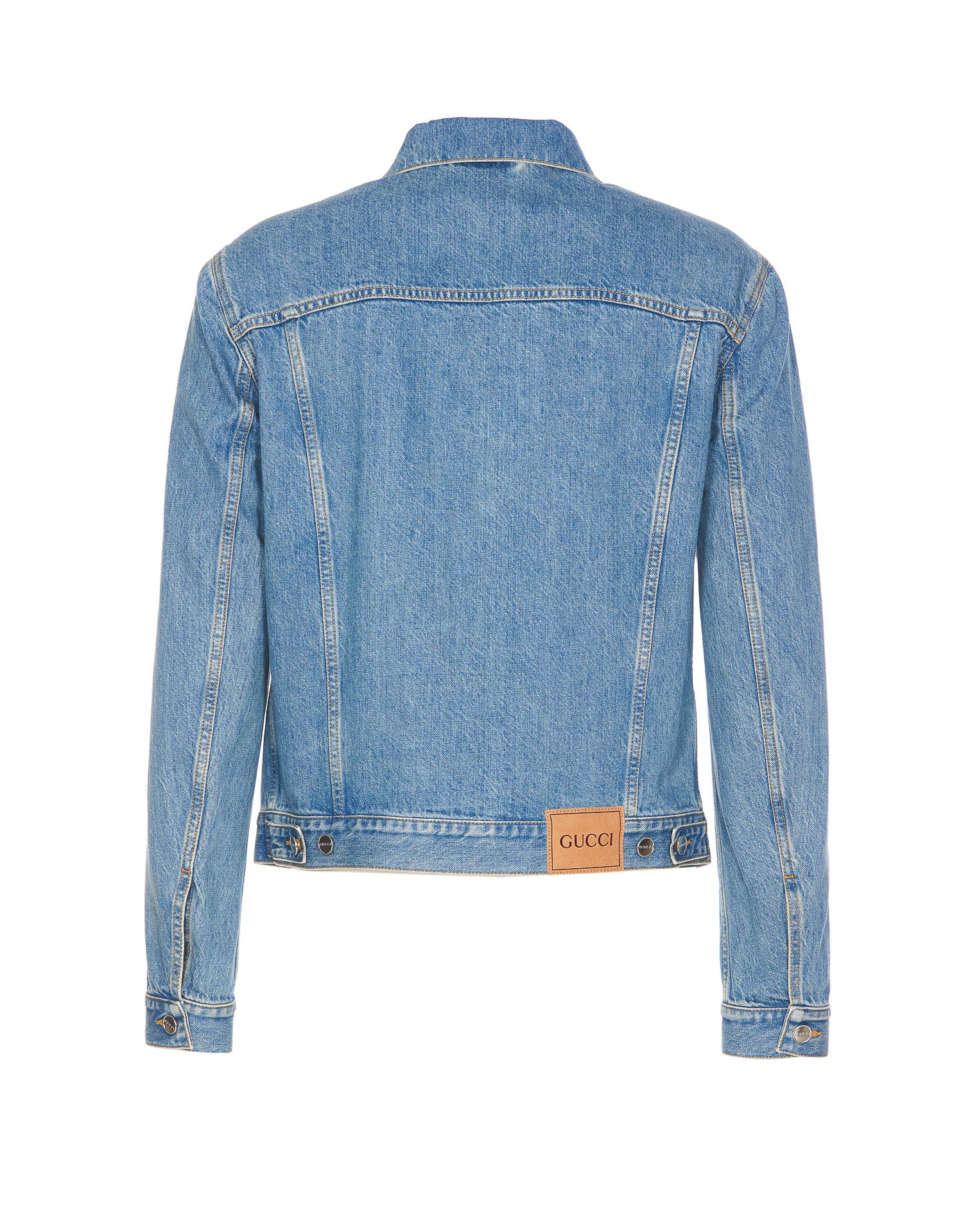 Gucci Jackets Blue Cotton