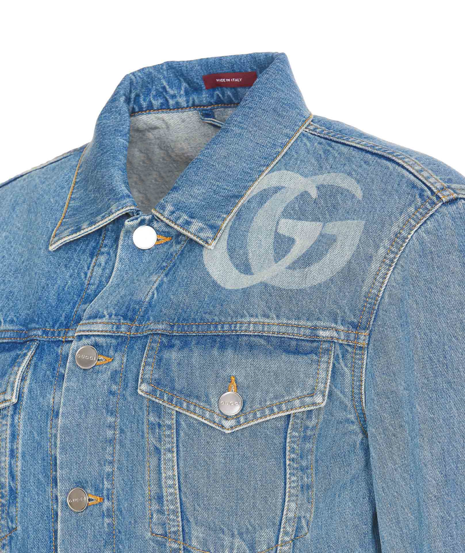 Gucci Jackets Blue Cotton