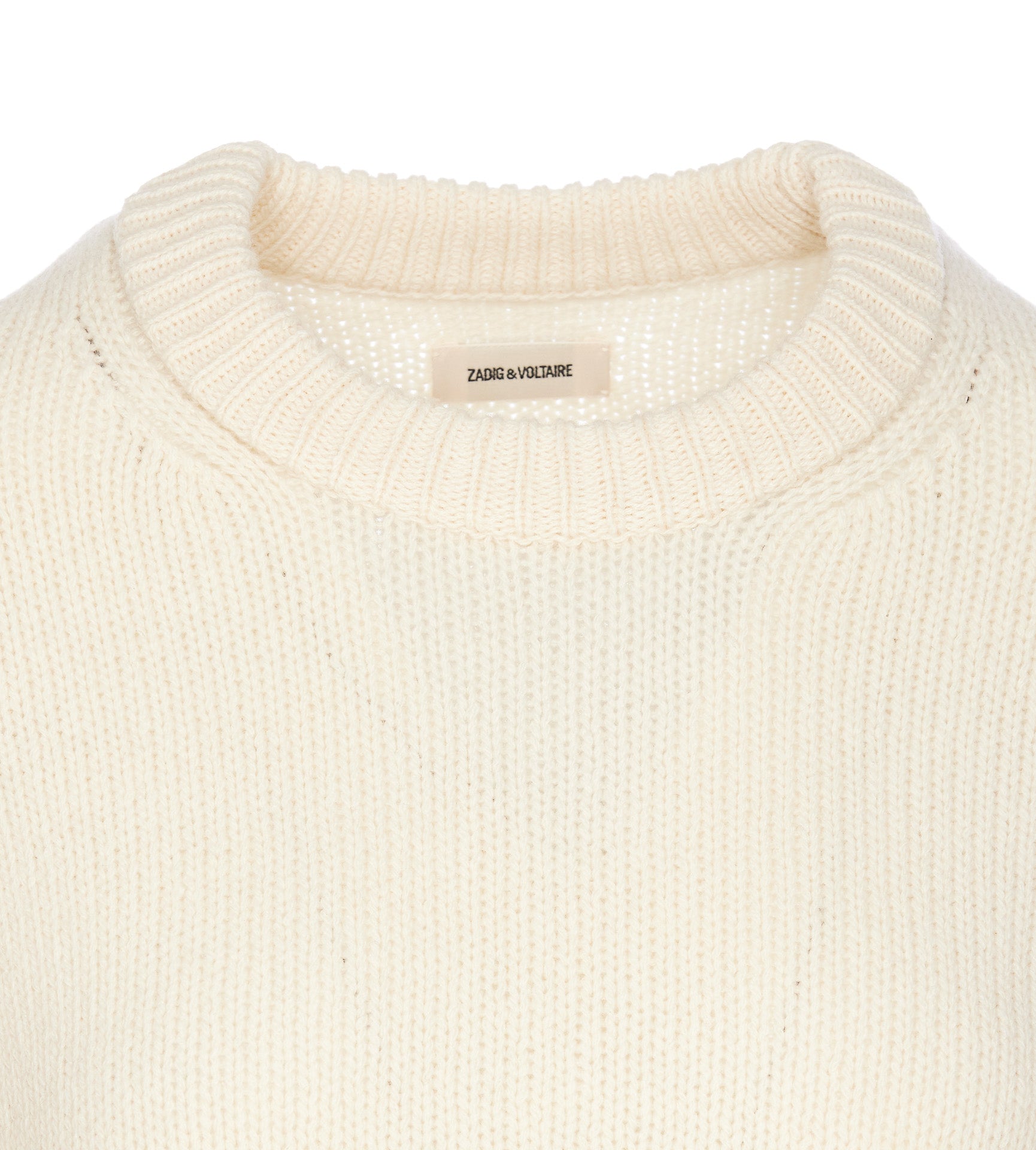 Zadig & Voltaire Sweaters White Virgin Wool