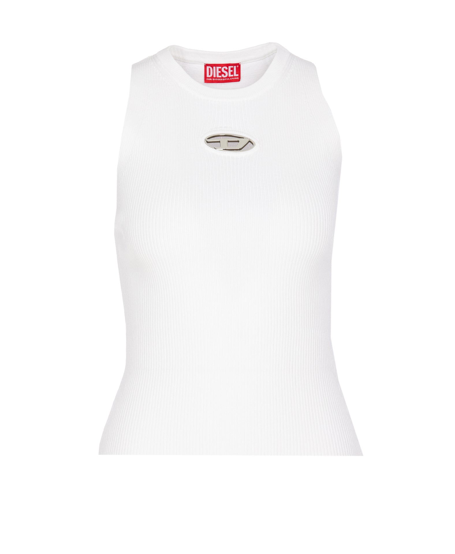 Diesel Top White Rayon