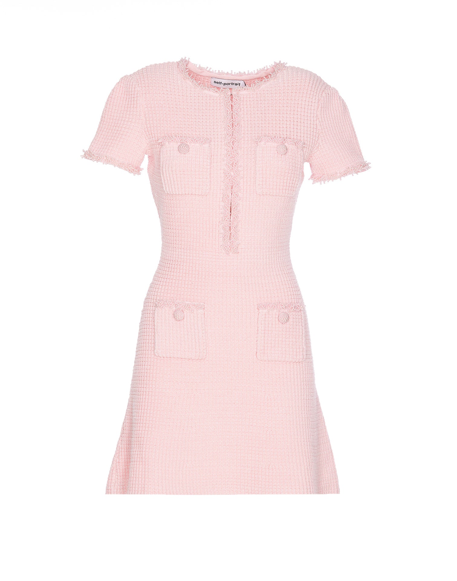 Self Portrait Dresses Pink Polyester