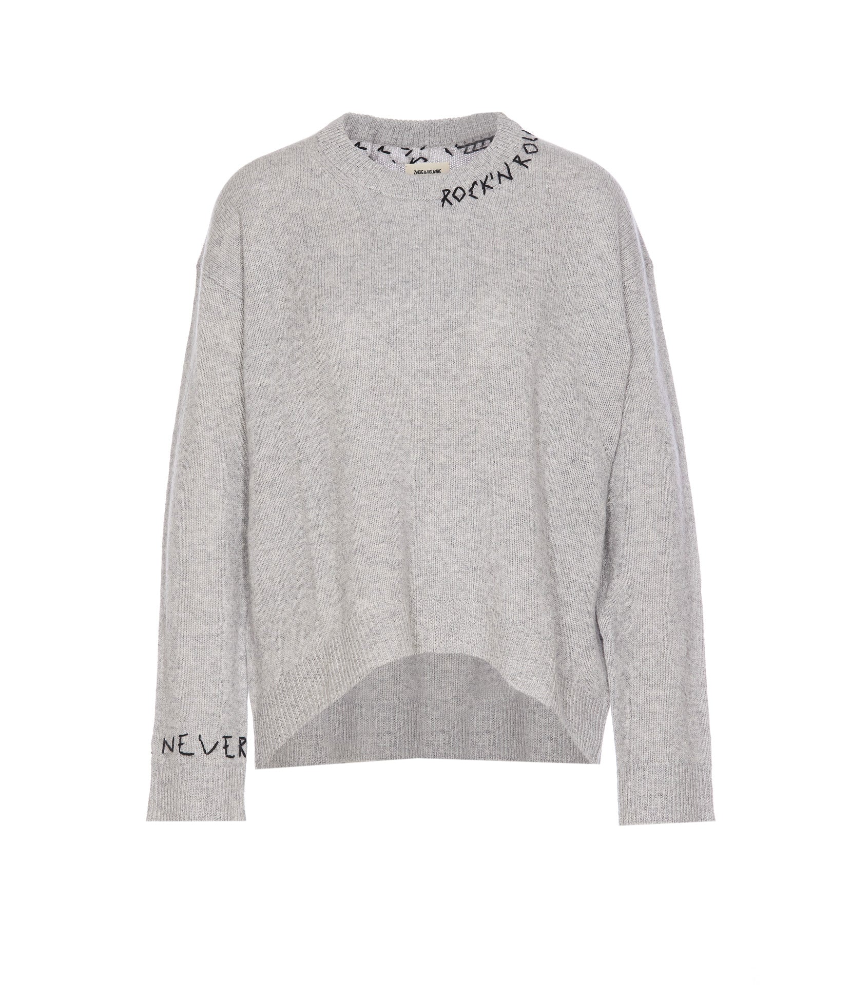 Zadig & Voltaire Sweaters Grey Cashmere