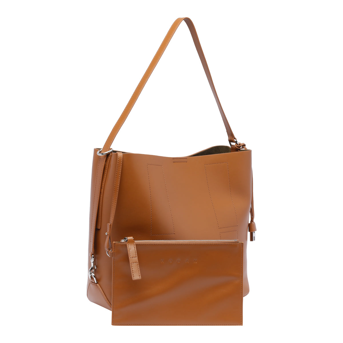 Hogan Bags Brown Calf Leather