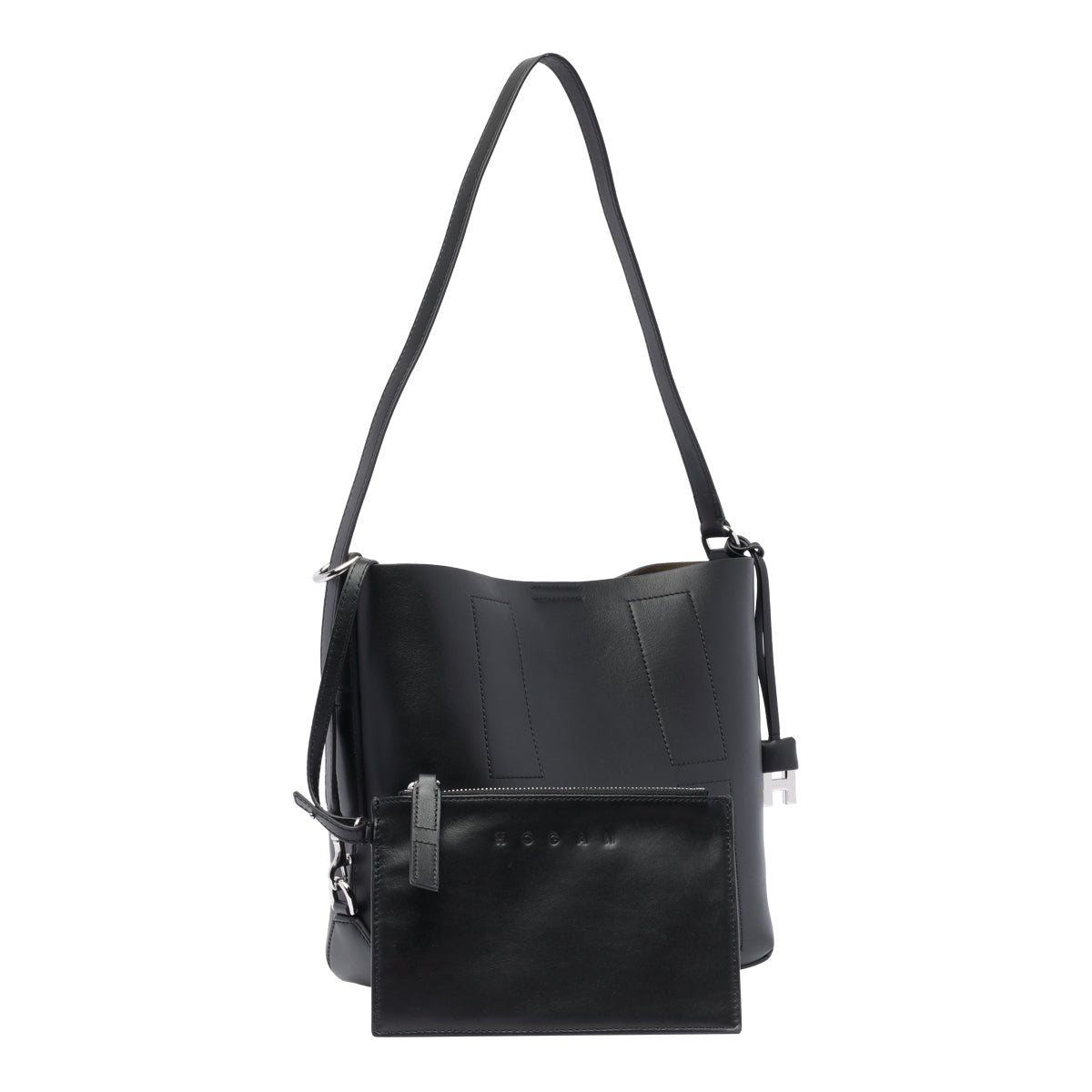 Hogan Bags Black Calf Leather
