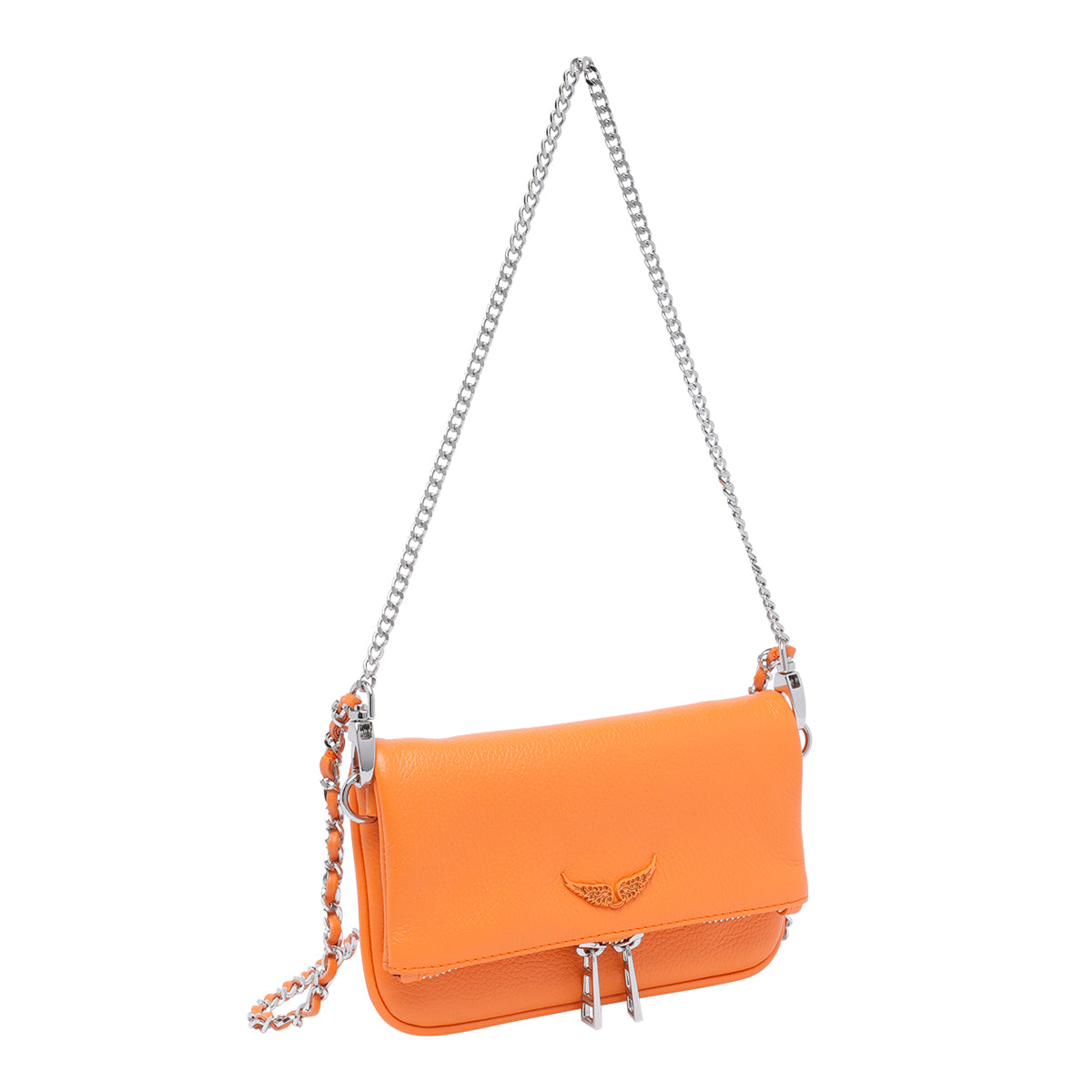 Zadig & Voltaire Bags Orange Calf Leather