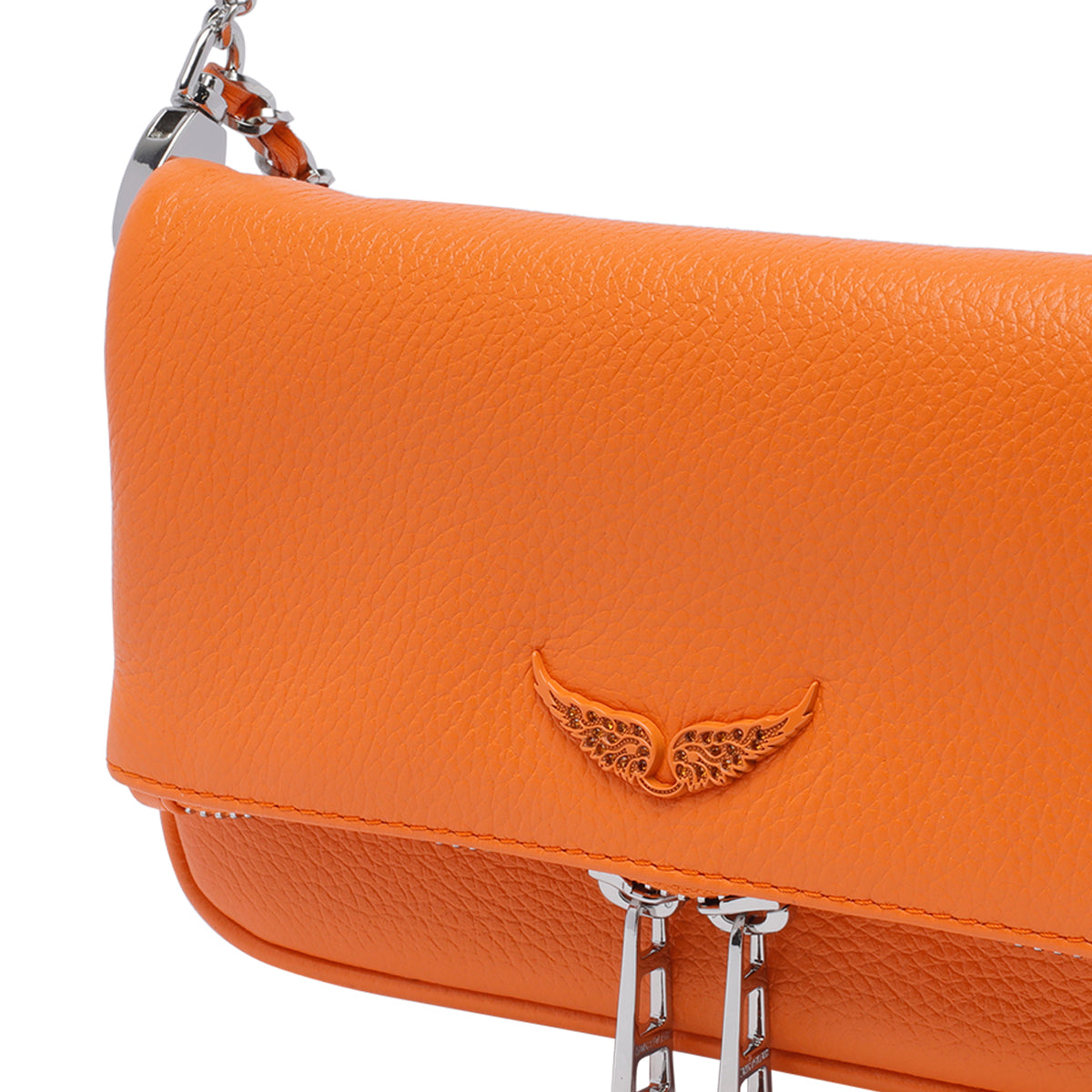 Zadig & Voltaire Bags Orange Calf Leather