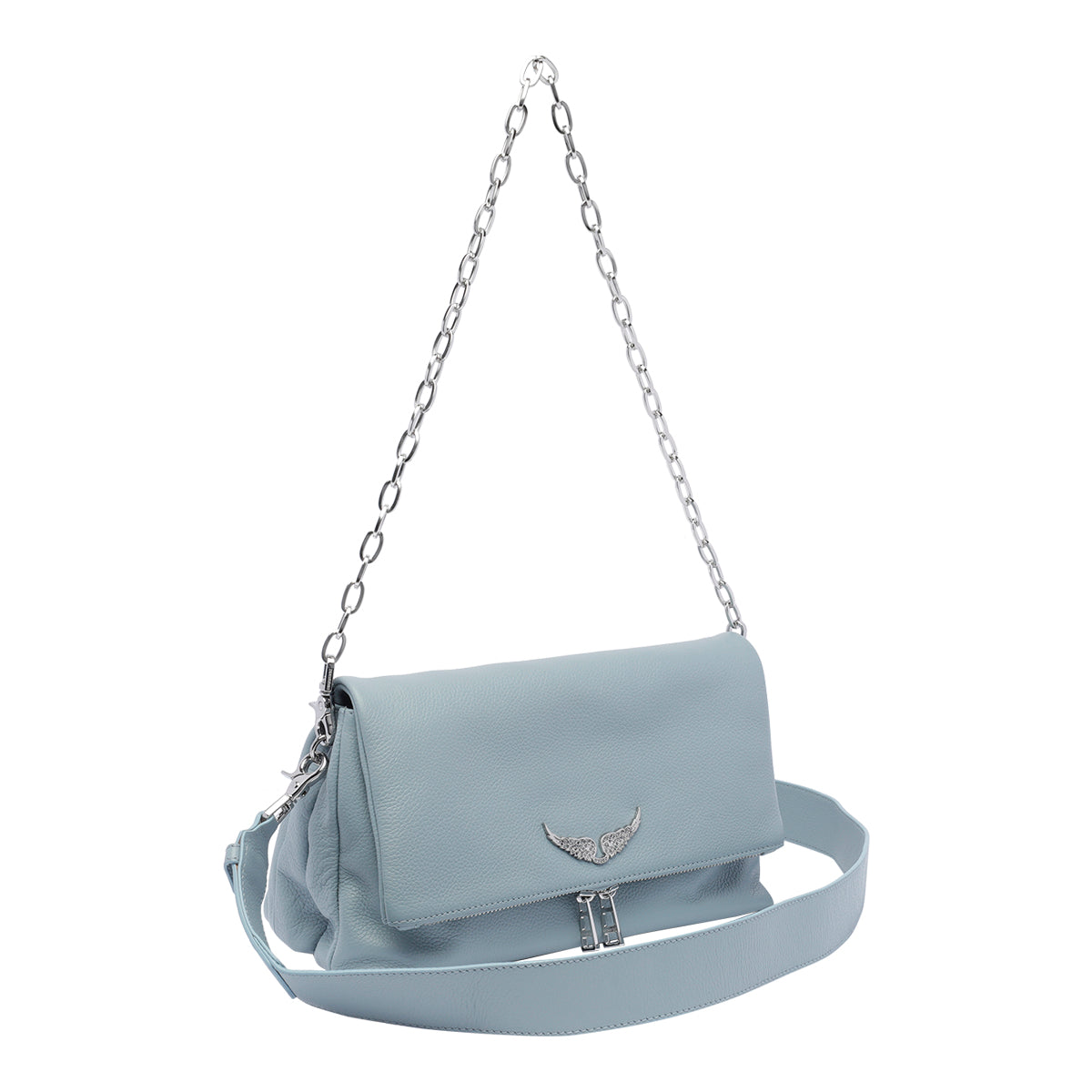 Zadig & Voltaire Bags Blue Calf Leather