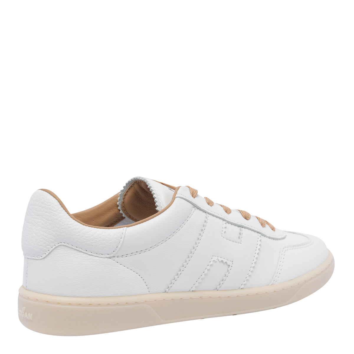 Hogan Sneakers White Calf Leather/rubber Sole
