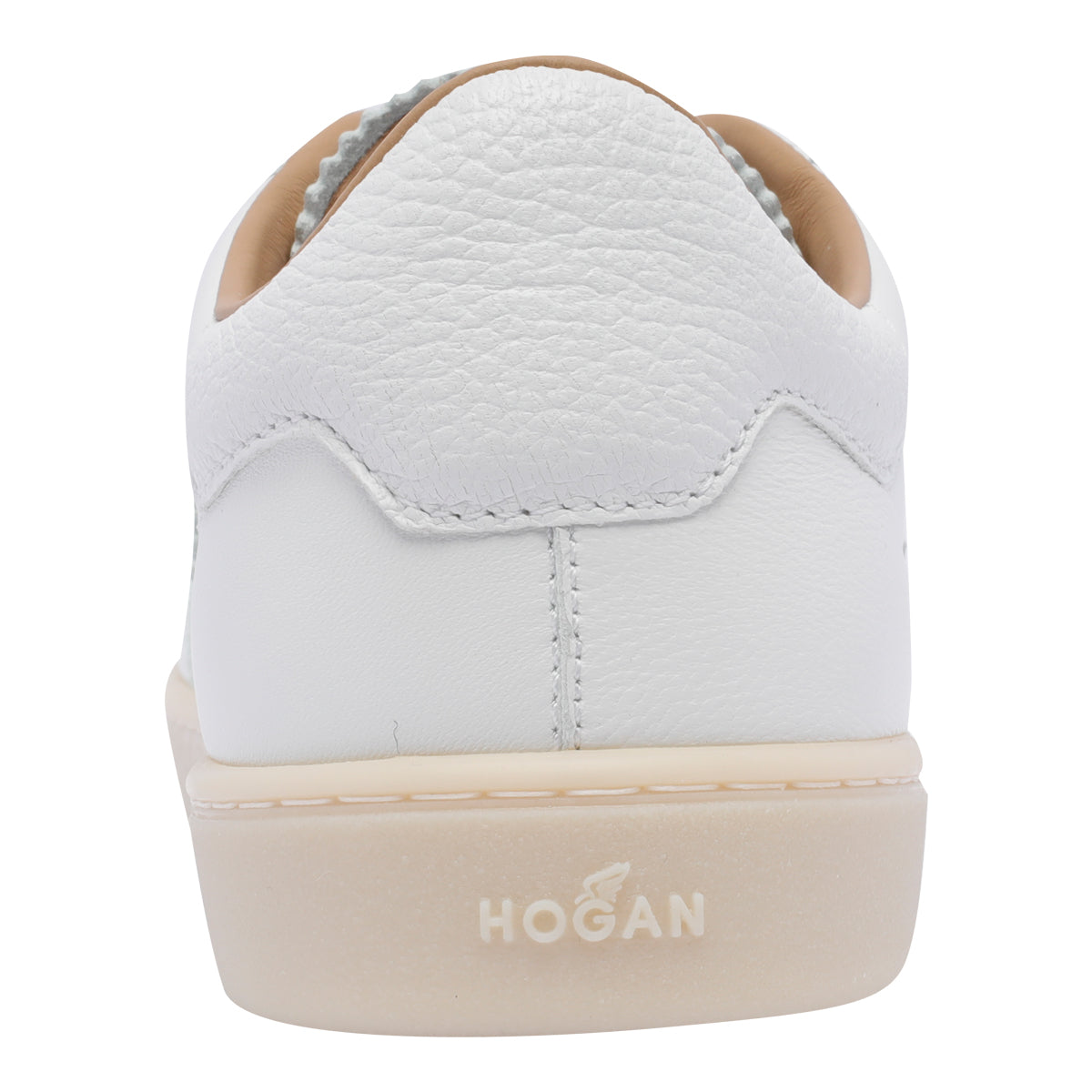 Hogan Sneakers White Calf Leather/rubber Sole