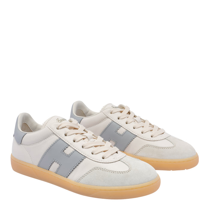 Hogan Sneakers White Calf Leather/rubber Sole