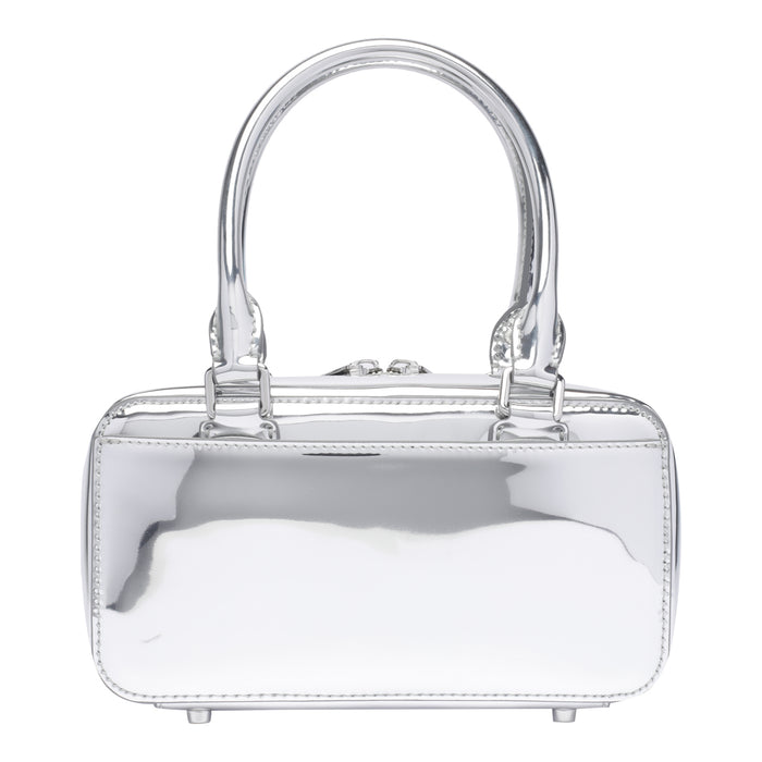 Self Portrait Bags Silver Calf Leather