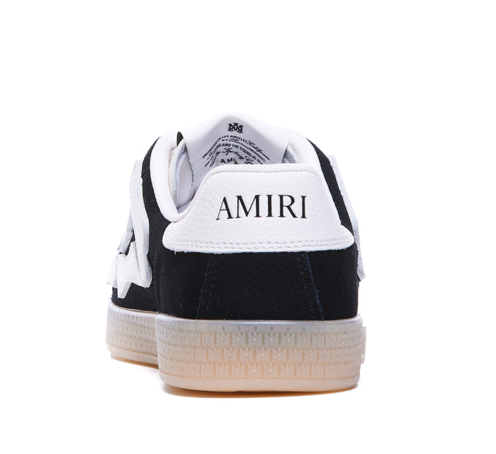 Amiri Sneakers Black Suede And Leather