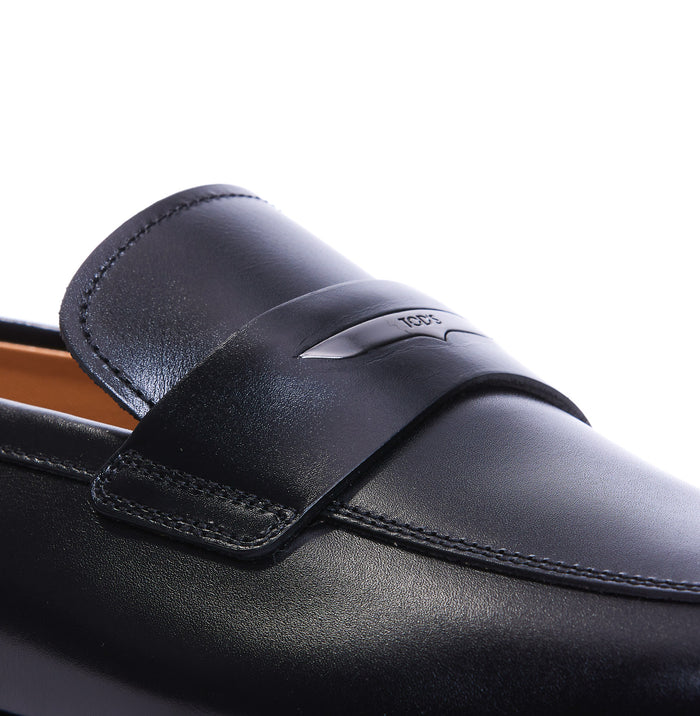 Tods Flat Shoes Black Leather