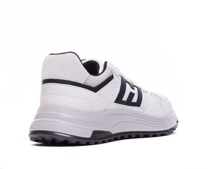 Hogan Sneakers White Leather And Suede
