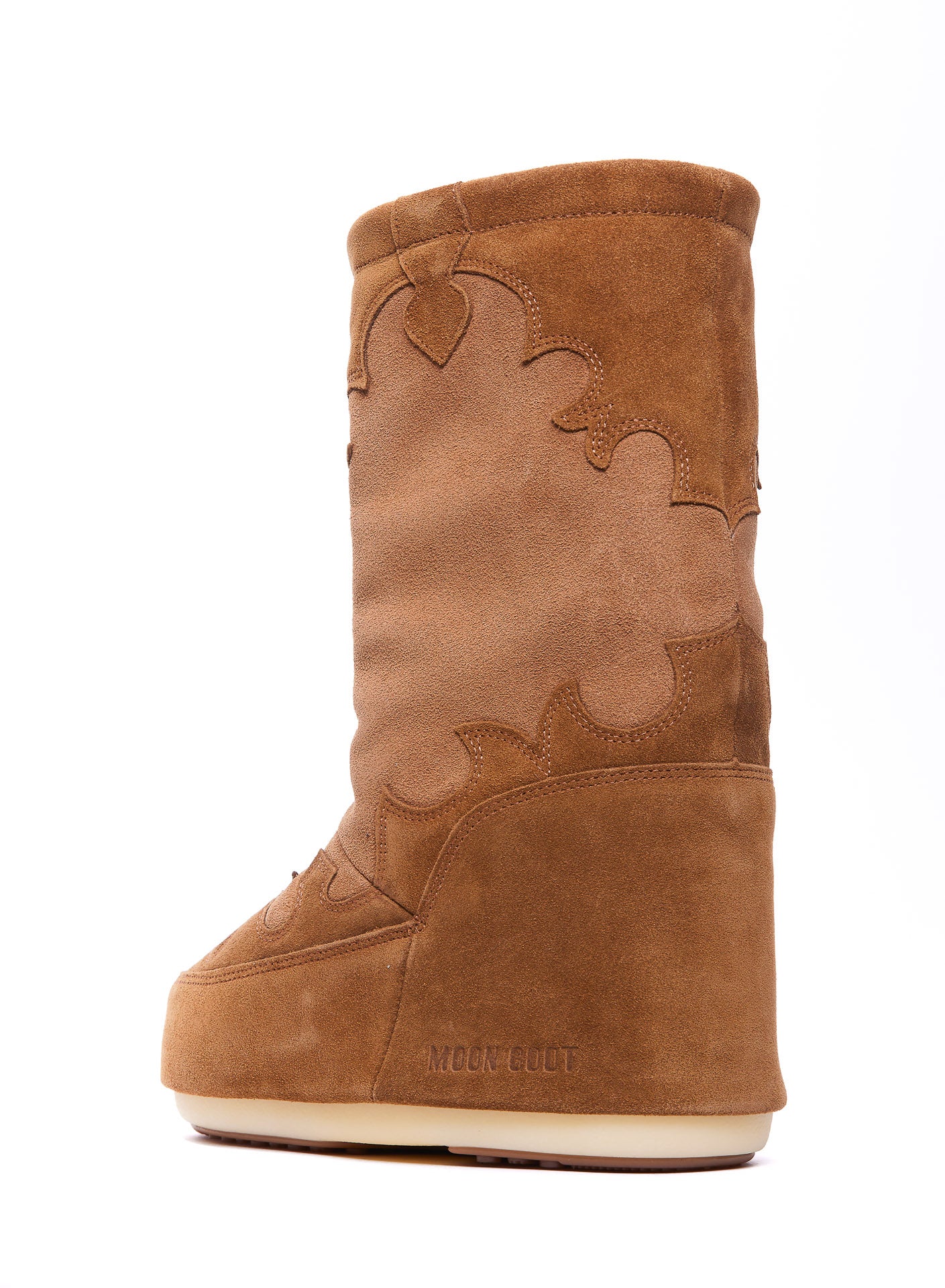 Moon Boot Brown Suede