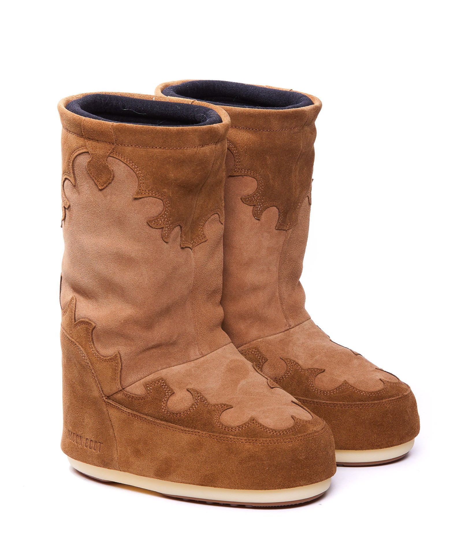 Moon Boot Brown Suede