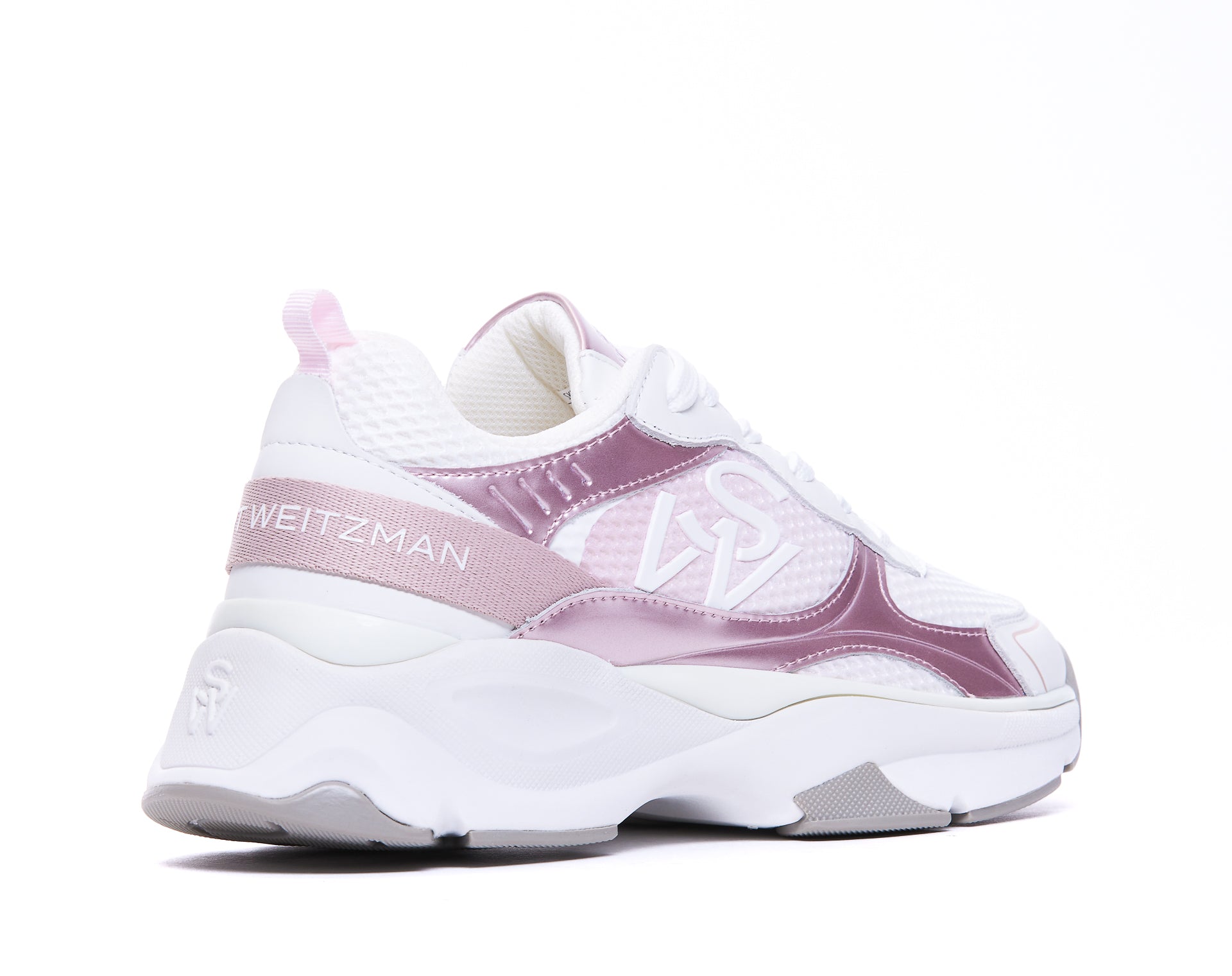 Stuart Weitzman Sneakers White Fabri