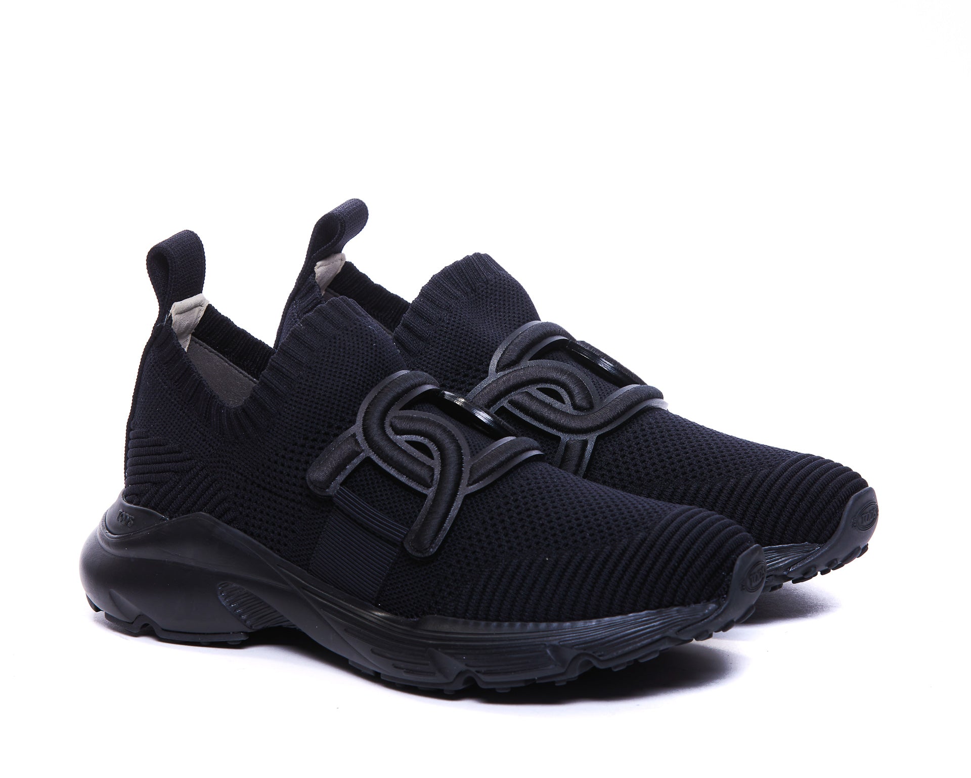 Tods Sneakers Black Fabric