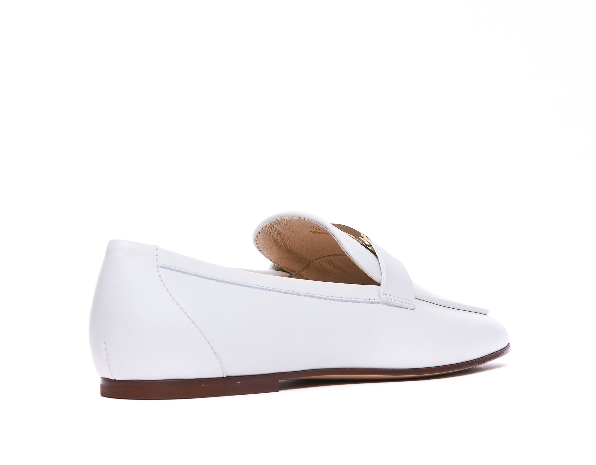 Tods Flat Shoes White Leather