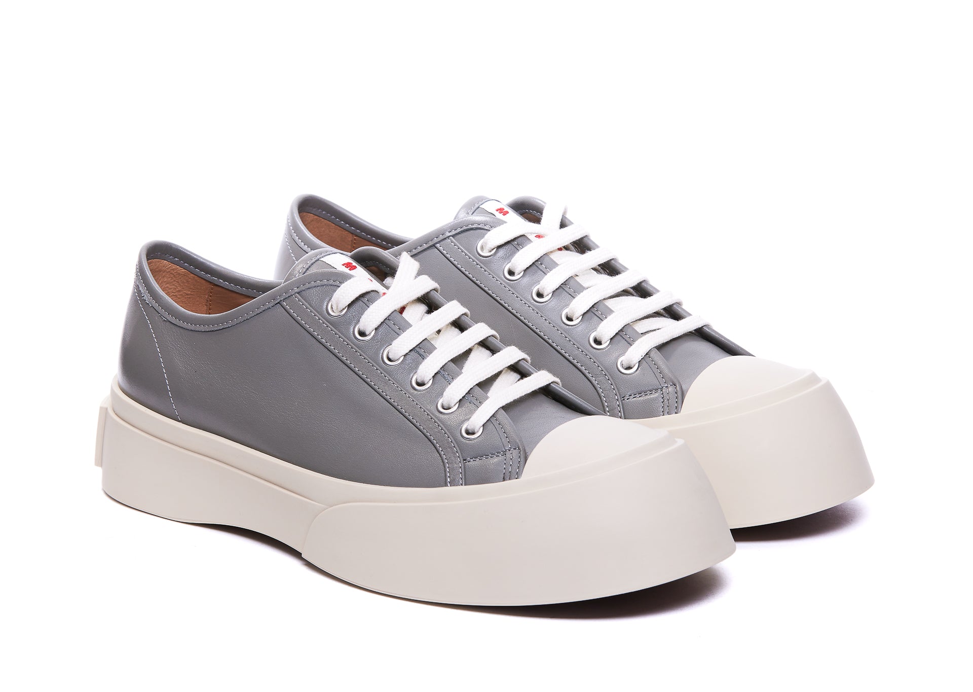 Marni Sneakers Grey Leather