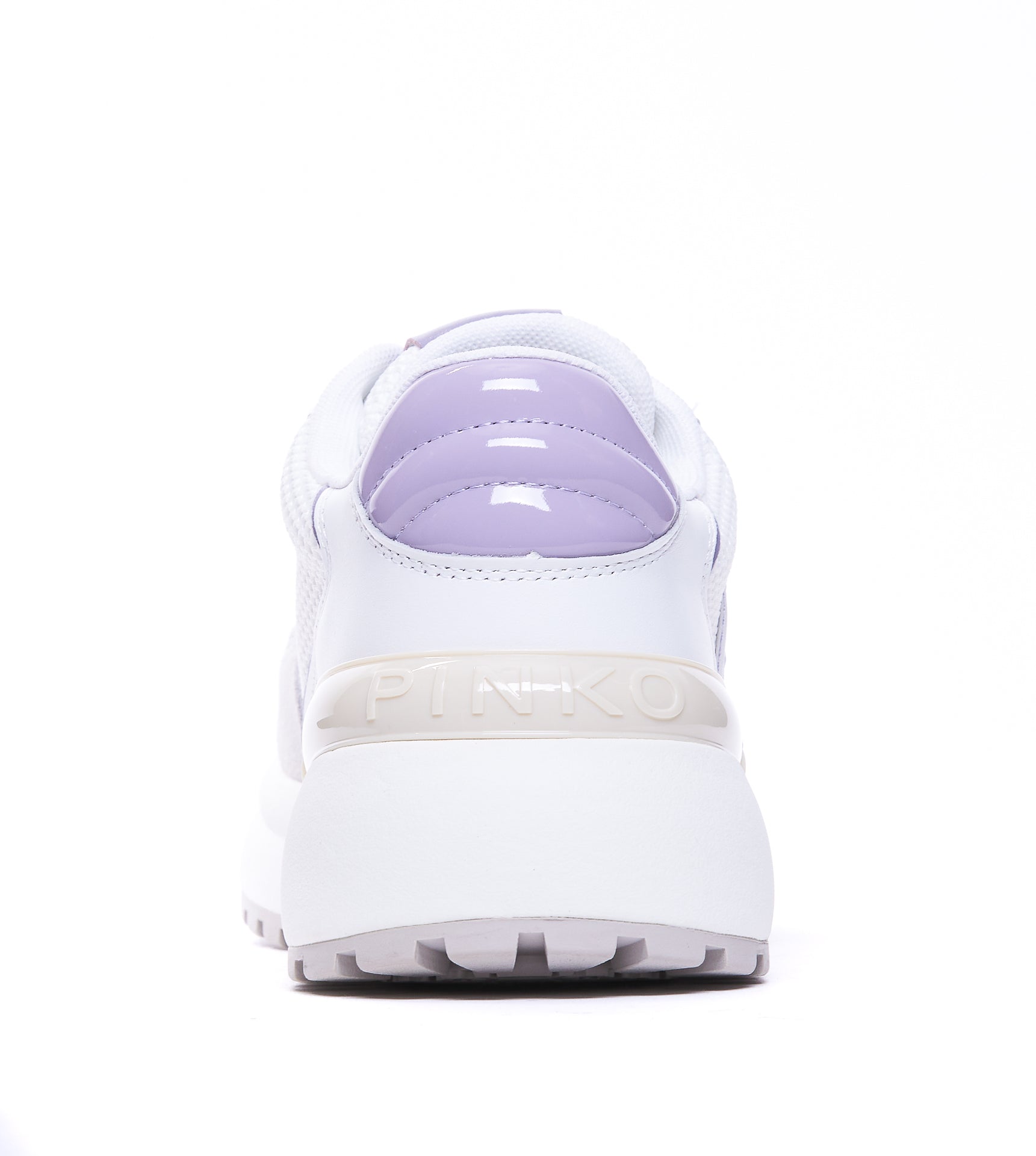 Pinko Sneakers White Leather And Suede