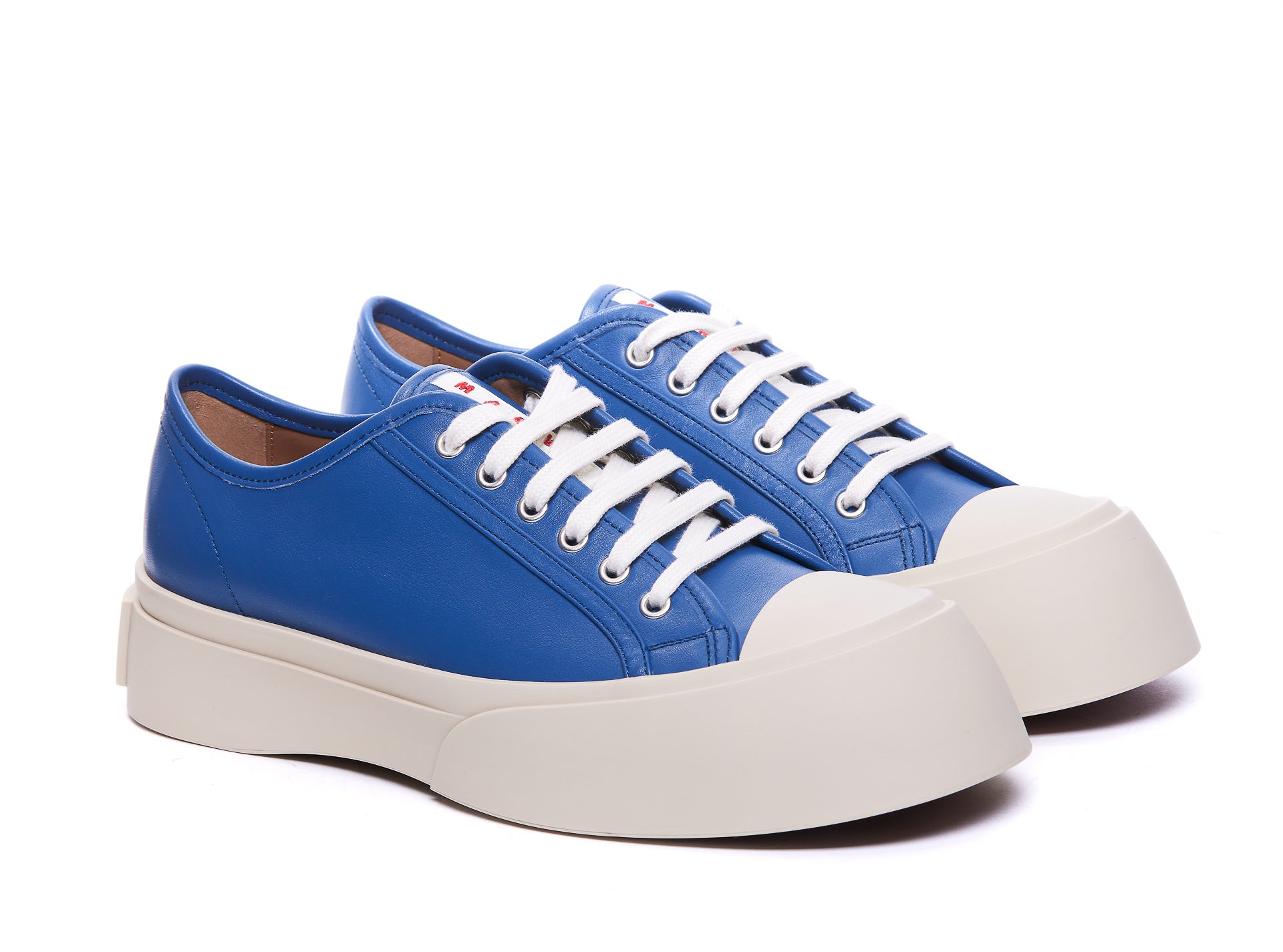 Marni Sneakers Blue Leather
