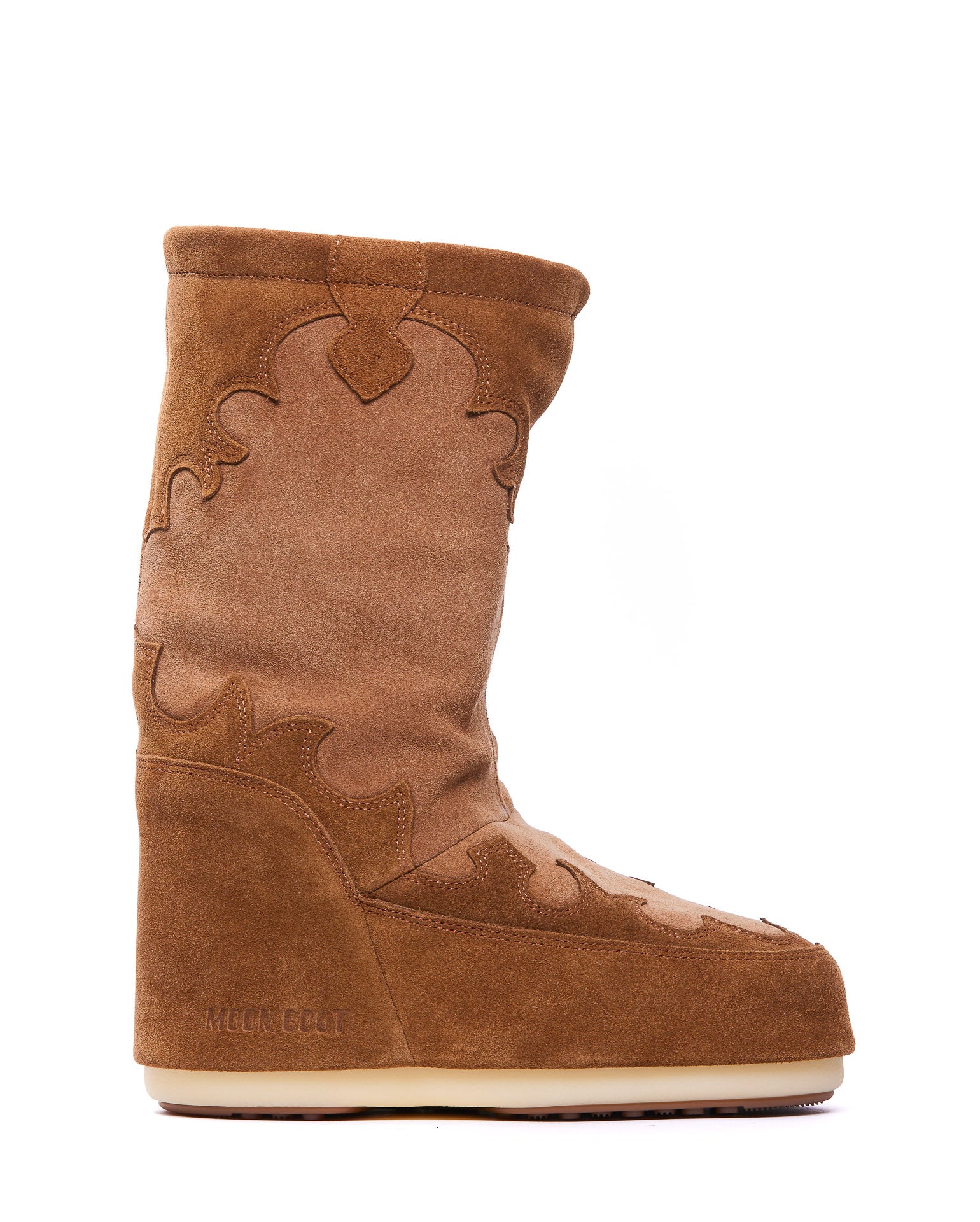 Moon Boot Brown Suede