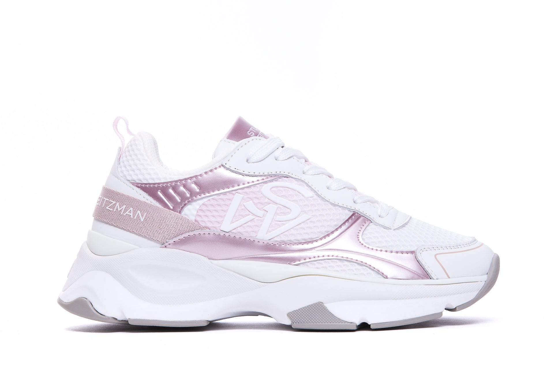 Stuart Weitzman Sneakers White Fabri